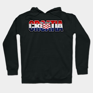 Croatia Flag for Men Women Croatia National Pride Hoodie